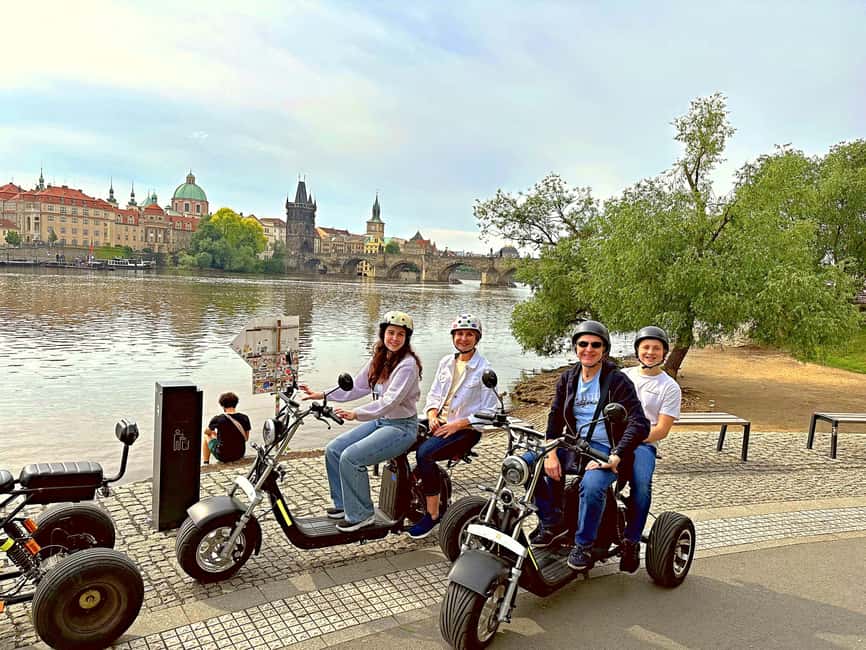 Prague: Heart of Prague Electric Tricycle Scooter Tour - The guides make the difference