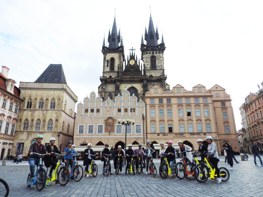 Prague: Highlights Tour on e-Scooter or eBike - Guides, group size, and the human side of the ride