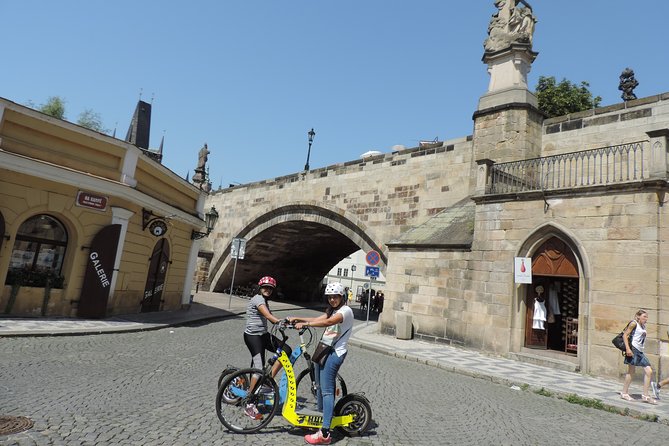 Prague Panoramic Views e-bike and e-Scooter guided Tour - Starting at Maltese Square