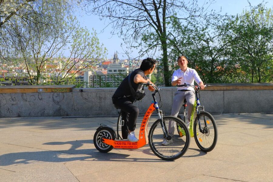 Prague: Tour by Electric Scooter or Cruiser eBike - What this two-hour Prague ride is really like
