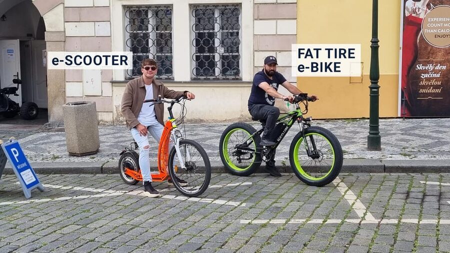 Prague: Tour by Electric Scooter or Cruiser eBike - Prague Castle and the Castle District