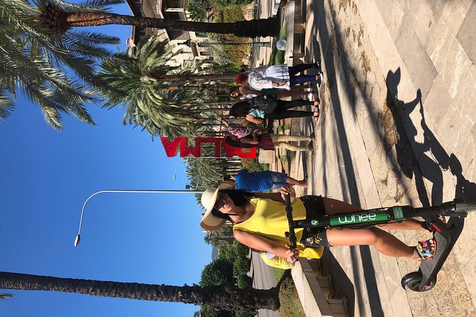 Premium electric Scooter rental with optional delivery - Getting comfortable with the Acton or Segway model