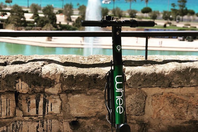Premium electric Scooter rental with optional delivery - Planning your own route through Palma