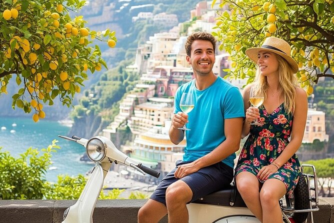 Private audio-guided Amalfi Coast Vespa Tour with driver - The Furore Fjord delivers the dramatic moment