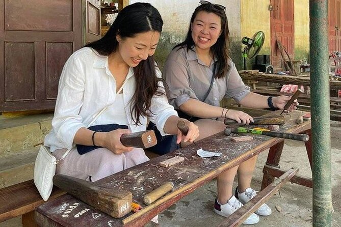 Private Hoi An Scooter/Motorbike Tour Village By Aodai Lady Rider - Kim Bong Carpentry Village and Cam Kim Island