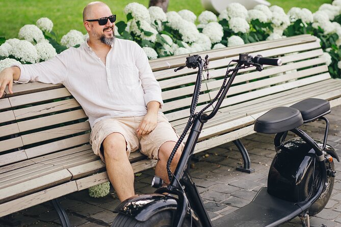 Private Stag Do Tour: Fun E-Scooter Ride with Games in Budapest - The Chain Bridge and the Danube views