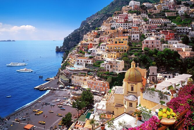 Private Tour: Amalfi Coast by Vintage Vespa from Naples - Sorrento: the first look across the Bay of Naples