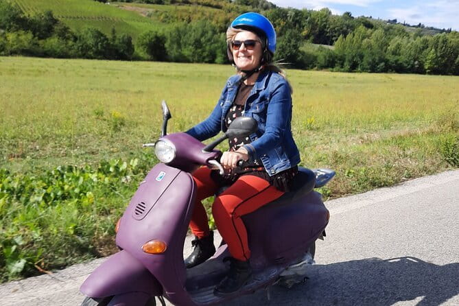 Private Tuscany Vespa Tour - Inside the Winery Cellar