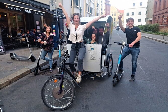 Private Up to 12 Guests-ONE RICKSHAW, E-Bikes, E-Scooters - Why the mixed-vehicle plan works in Berlin