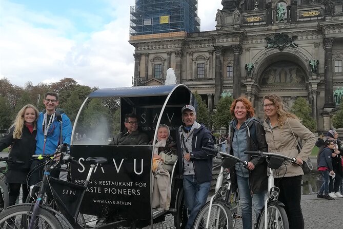 Private Up to 12 Guests-ONE RICKSHAW, E-Bikes, E-Scooters - Topography of Terror and Potsdamer Platz