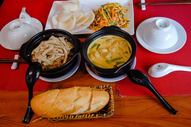 Private Vegan Food Tour By Scooter in Ho Chi Minh City - Banh xeo and the first taste of Vietnamese vegan cooking