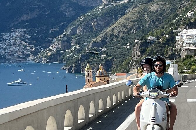 Private Vespa scooter Adventure on the Amalfi Coast - Starting in Positano, where the ride gets its character