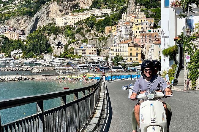 Private Vespa scooter Adventure on the Amalfi Coast - Fiordo di Furore, a brief stop with a film connection
