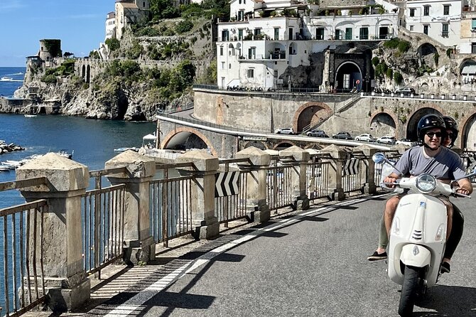 Private Vespa scooter Adventure on the Amalfi Coast - The riding test is more important than the scenery