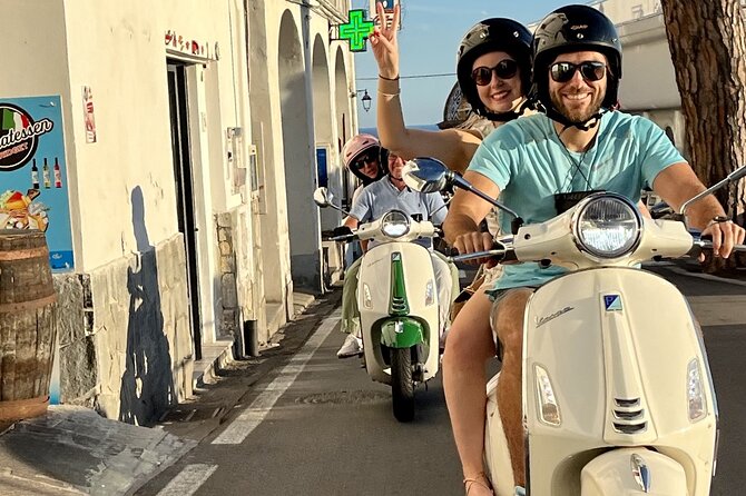 Private Vespa scooter Adventure on the Amalfi Coast - Praiano and Marina di Praia