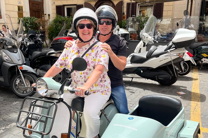 Private Vespa Sidecar Tour with Hotel Pickup - The Pyramid of Cestius, an Unexpected Roman Landmark