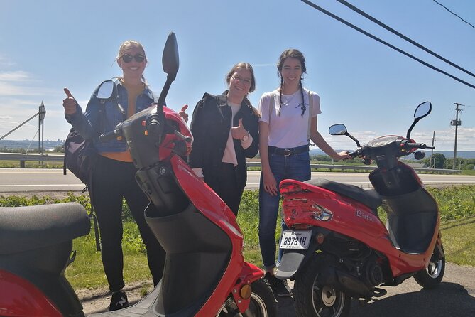 Quebec City - Scooter Rental on Ile d'Orléans - How four hours really feels