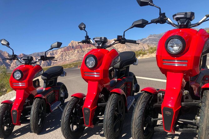 Red Rock Canyon Tour by Electric Scooter - From the Strip to Red Rock’s Red Stone