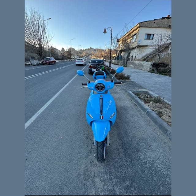 Rental Scooter Göreme - The real cost: $47 plus fuel and insurance