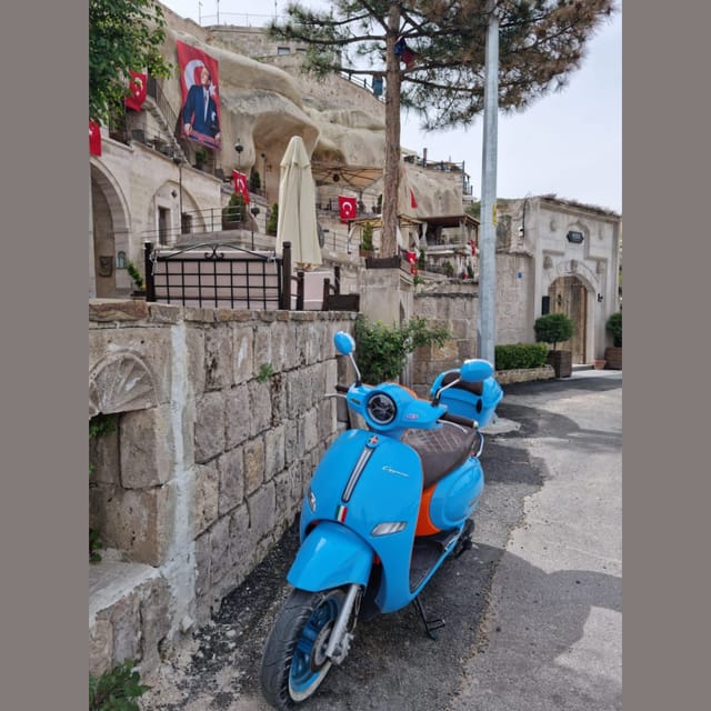 Rental Scooter Göreme - Collecting the scooter at the Göreme office