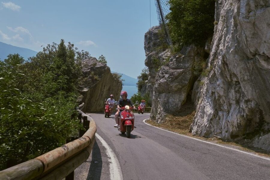 Riva del Garda: Lake Garda self-guided Vespa tour - Crossing Lake Garda by ferry