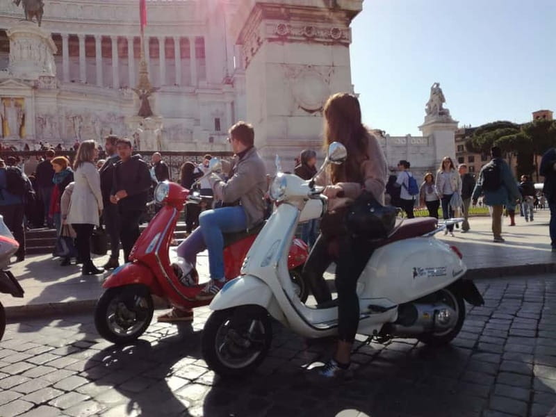 Rome: 125cc Vespa Primavera 24-, 48-, or 72-Hour Rental - Reaching the Pantheon and Spanish Steps
