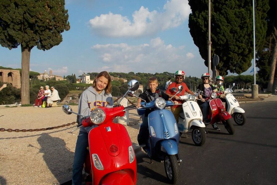 Rome 24-Hour Vespa Primavera Rental - Parking, storage, and the freedom to stop