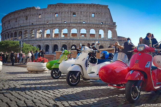 Rome Afternoon Sightseeing Vespa Sidecar Tour with Gourmet Gelato - Quirinal Hill and the Trevi Fountain