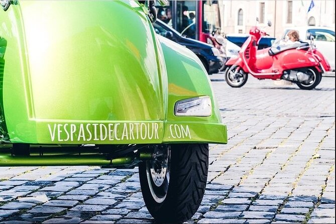 Rome Afternoon Sightseeing Vespa Sidecar Tour with Gourmet Gelato - Trastevere, the Jewish Ghetto, and Piazza Venezia