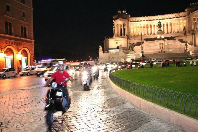 Rome by Night Vespa Tour - The Vespa Ride: Passenger, Not Driver