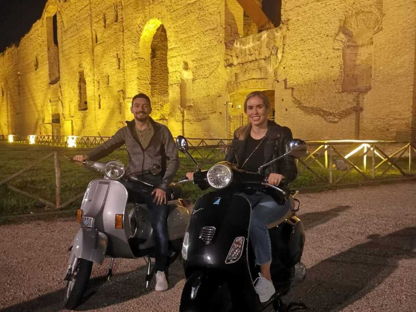 Rome by Night Vespa Tour With Driver/Private Guide - Why a Vespa works so well in Rome at night
