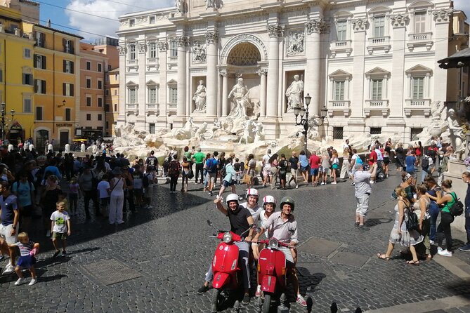 Rome by Vespa – Live the City Like a Local - Spanish Steps, Trevi Fountain, and central Rome