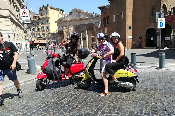 Rome by Vespa Semi Private Tour | MAX 6 PEOPLE GUARANTEED - Testaccio, the Mouth of Truth, and local food history
