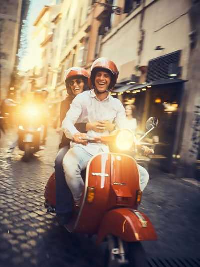 Rome by Vespa with a local - Pickup in central Rome and the first few minutes