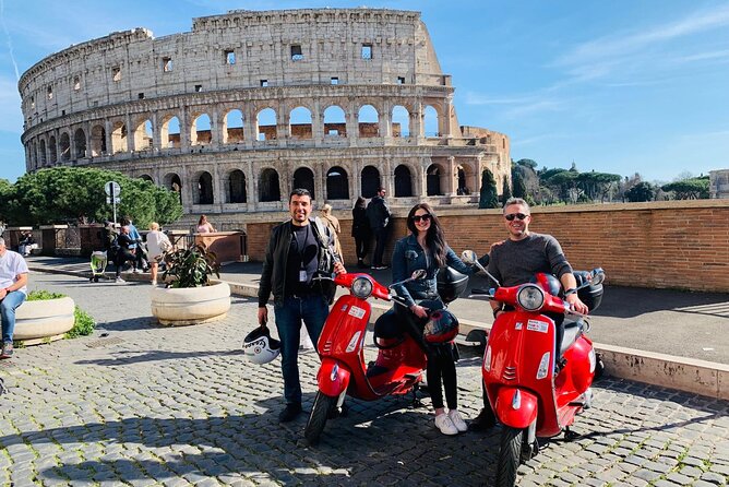 Rome by Vespa – with Francesco: the Best Guided Vespa Tour - Starting in Monti with a Helmet and Test Ride