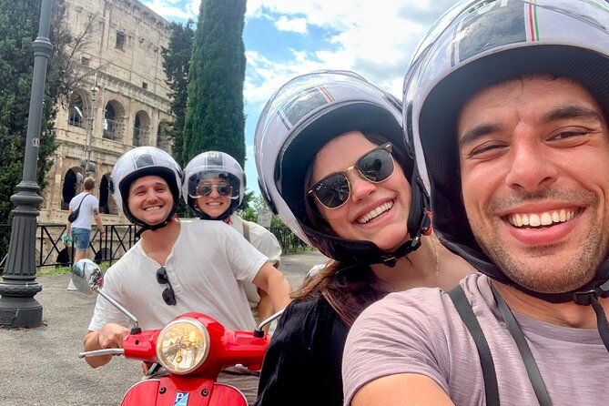 Rome by Vespa – with Francesco: the Best Guided Vespa Tour - Trevi Fountain and the Spanish Steps