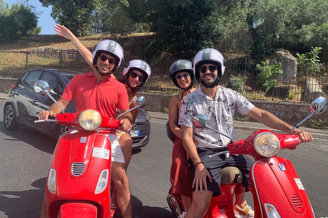 Rome by Vespa – with Francesco: the Best Guided Vespa Tour - Piazza Navona and Bernini’s Four Rivers
