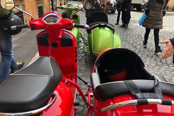 Rome City Highlights & Hidden Gems: Vespa Sidecar Guided Tour - Key points to know before booking