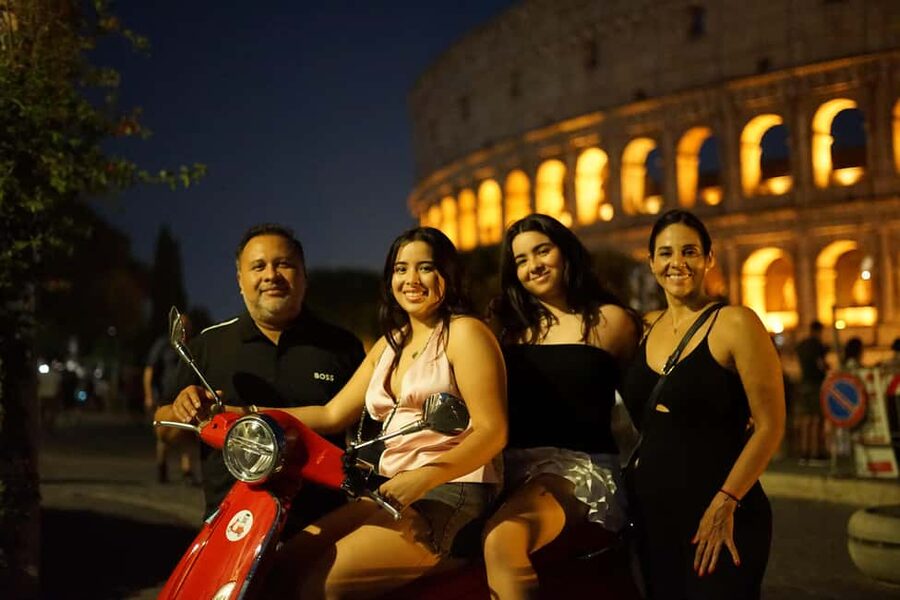 Rome: City Highlights Nighttime Vespa Photoshoot Jouney - Why a Vespa is a smart way to see Rome at night