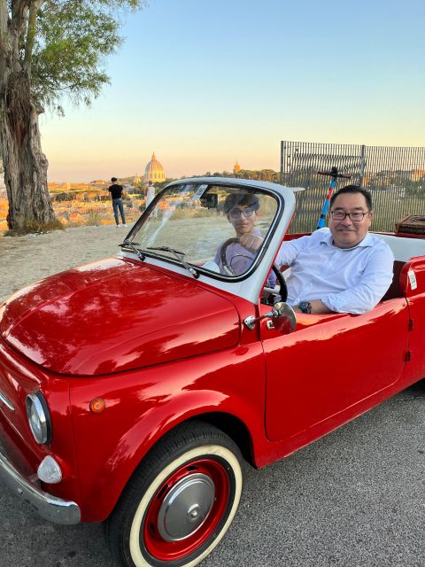 Rome: Evening Fiat 500 and Vespa Prosecco Tour - Why Rome by Fiat 500 and Vespa works after dark