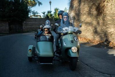 Evening Vespa Sidecar City Tour