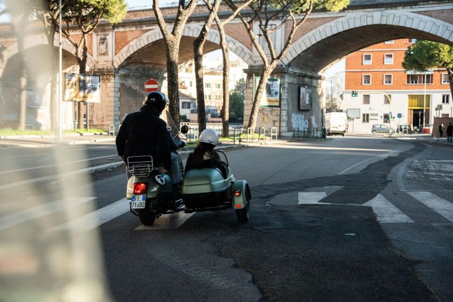 Rome: Evening Vespa Sidecar City Tour - Passing the Circus Maximus