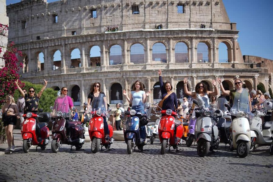 Rome: Guided Vespa Experience with Professional Photoshoot - Circus Maximus and Rome’s ancient center