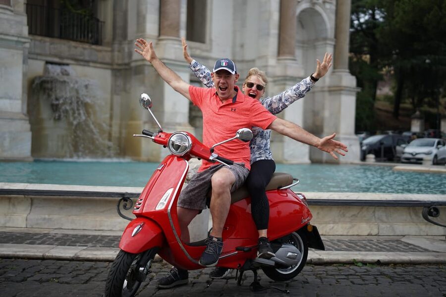 Rome: Guided Vespa Experience with Professional Photoshoot - Starting near the Colosseum