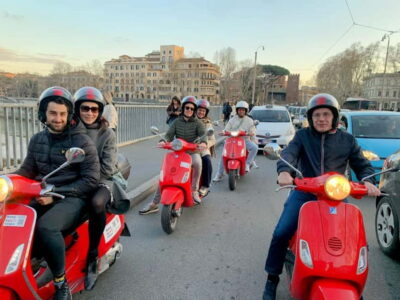 Guided Vespa Tour with Self-Drive or as a Passenger