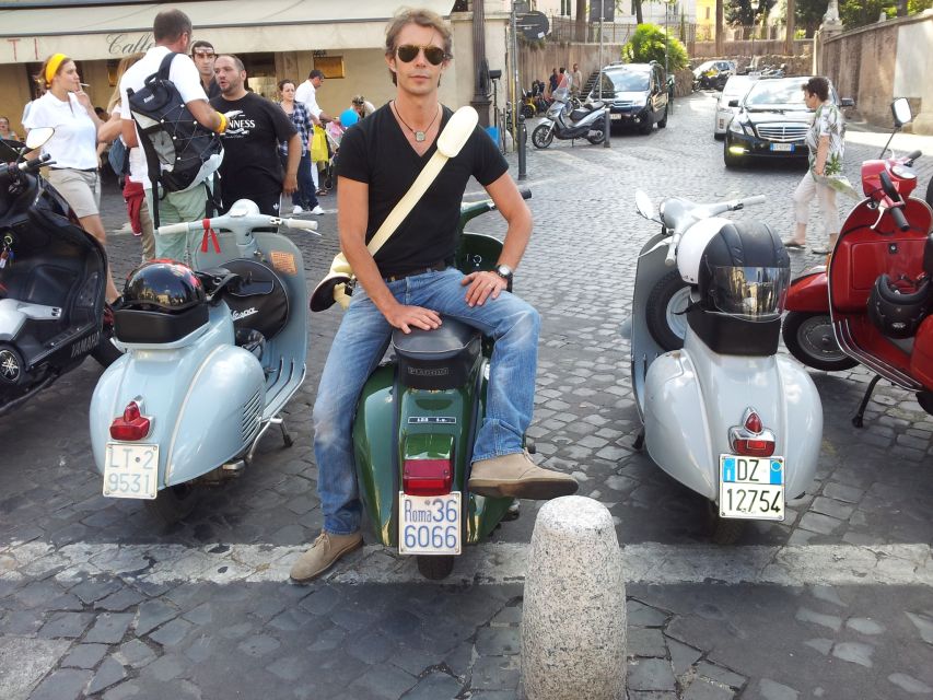 Rome: Half-Day Tour by Vespa with Driver - Key points at a glance