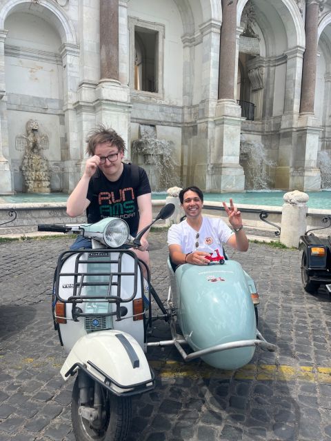 Rome: Highlights Vespa Sidecar Tour with Coffee and Gelato - The drivers and guides make the difference