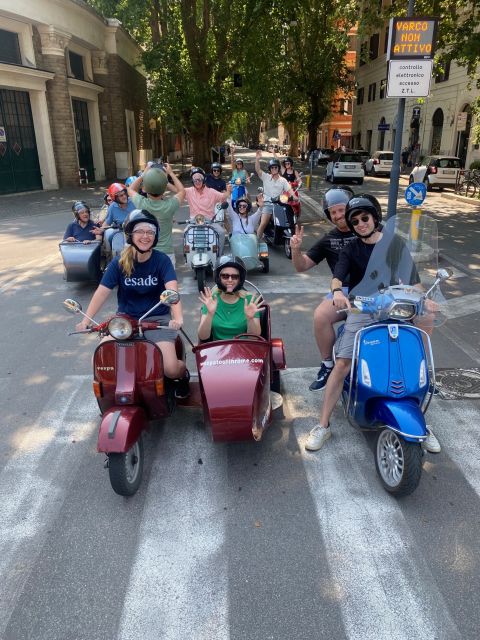 Rome: Highlights Vespa Sidecar Tour with Coffee and Gelato - Starting at Piazza Venezia and Piazza di San Marco