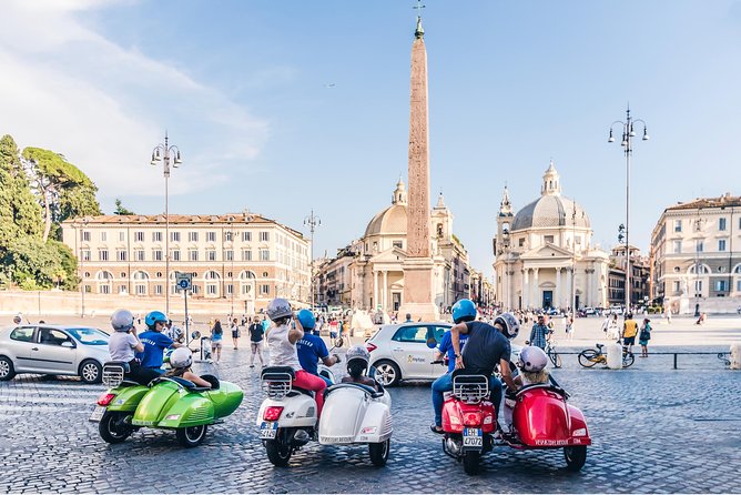Rome Morning Vespa Sidecar Tour in Rome with Cappuccino - Janiculum Hill adds the morning’s best viewpoint