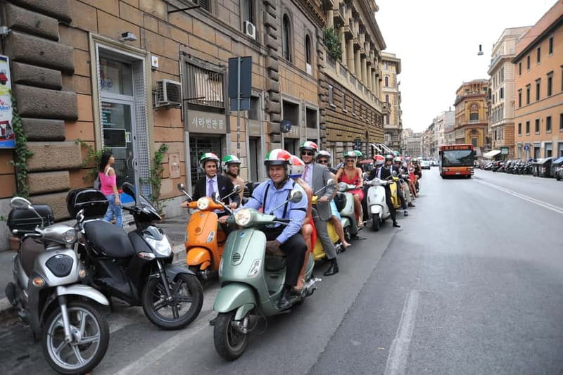 Rome: Nighttime Vespa Rental - Picking Up Near Termini Station